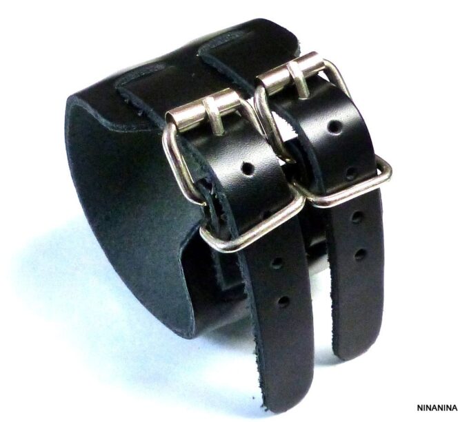 N3369ter_Bracelet_de_force_noir_cuir_double-2