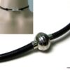 N3372terc_collier_homme_cuir_et_fermoir_boule_acier_inoxydable