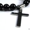N3383tera_bracelet_croix_acier_et_perles_noires