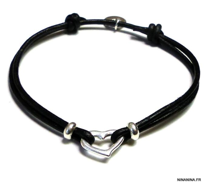 N3385terb_bracelet_cordon_cuir_coeur_argent_massif-1
