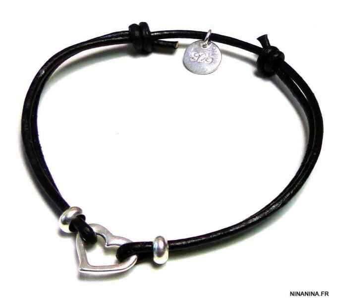 N3385terd_bracelet_cordon_cuir_coeur_argent_massif-1