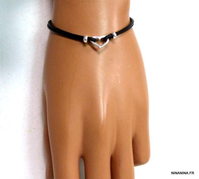N3385terg_bracelet_cordon_cuir_coeur_argent_massif-1