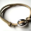 N3390c_bracelet_daim_et_grain_de_cafe_argent_massif