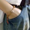 N3390e_Bracelet_homme_femme_lacet_daim_grain_de_cafe_argent_925_massif_NINANINA