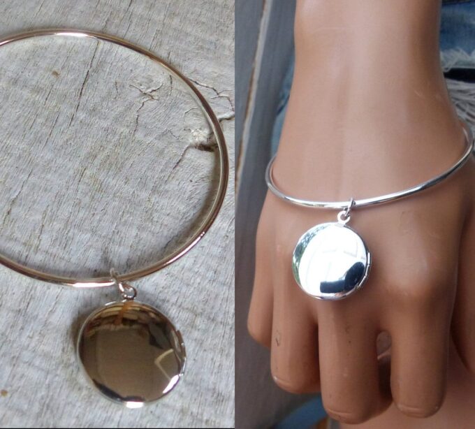 N3406_Bracelet_jonc_Argent_plaque_pendentif_porte_photo_-_Bijoux_Bracelets_en_ligne_Ninanina