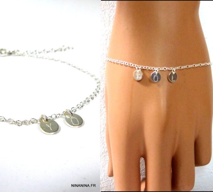 N3426ter_bracelet_argent_massif_breloque_gravee_personnalisee