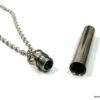 N3433terc_collier_homme_porte-message_acier_inoxydable