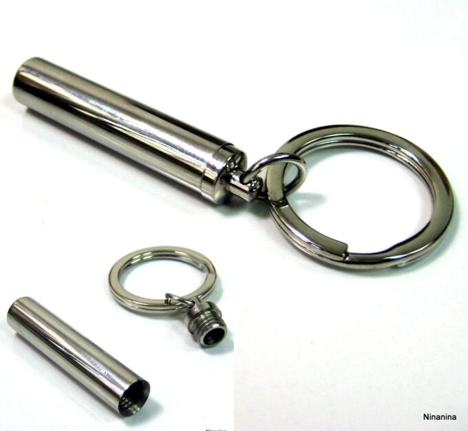 N3434ter_porte-cle_porte-message_acier_inoxydable