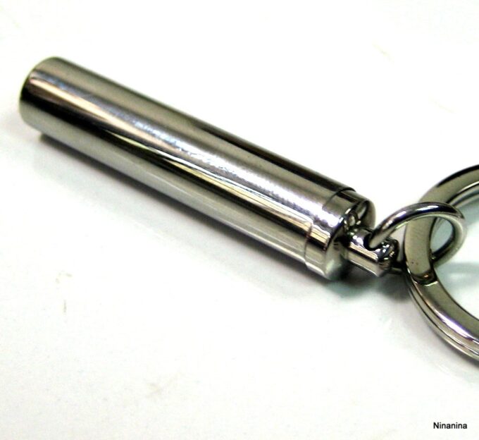 N3434tera_porte-cle_porte-message_acier_inoxydable