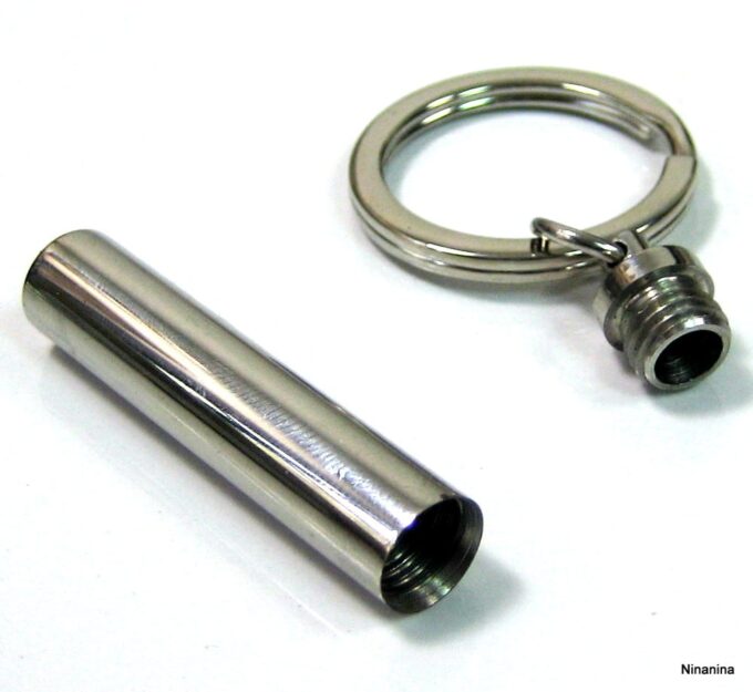 N3434terb_porte-cle_porte-message_acier_inoxydable