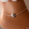 N3444_Chaine_de_cheville_argent_925_massif_perle_fleur_NINANINA