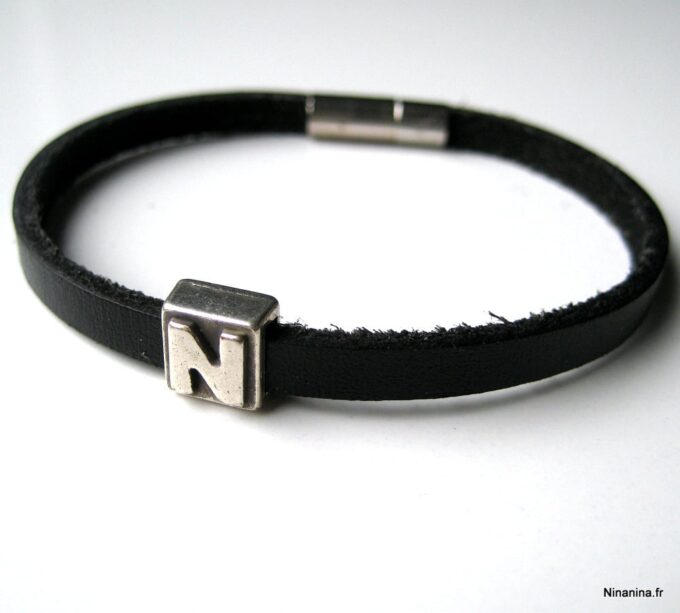 N3452a_bracelet_cuir_et_acier_inoxydable_personnalise