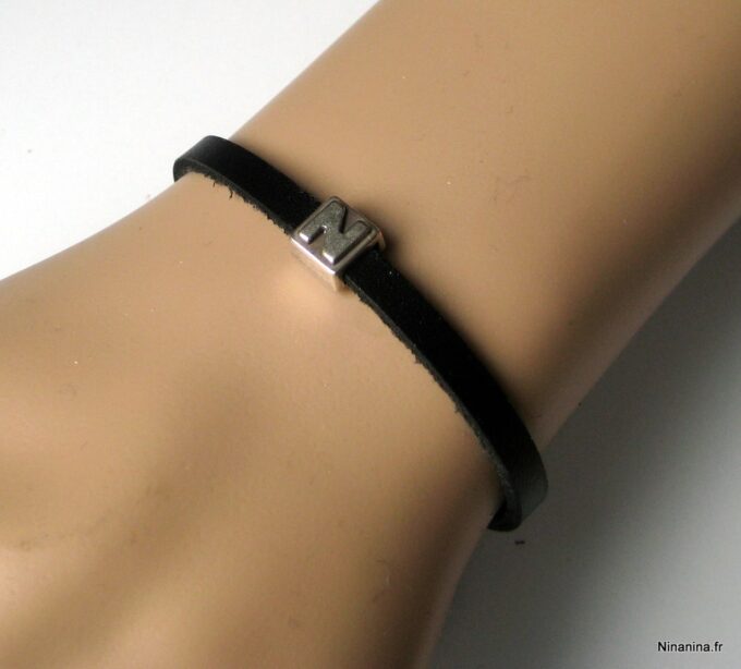 N3452e_bracelet_cuir_et_acier_inoxydable_personnalise