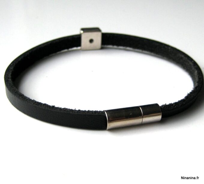 N3452h_bracelet_cuir_et_acier_inoxydable_personnalise
