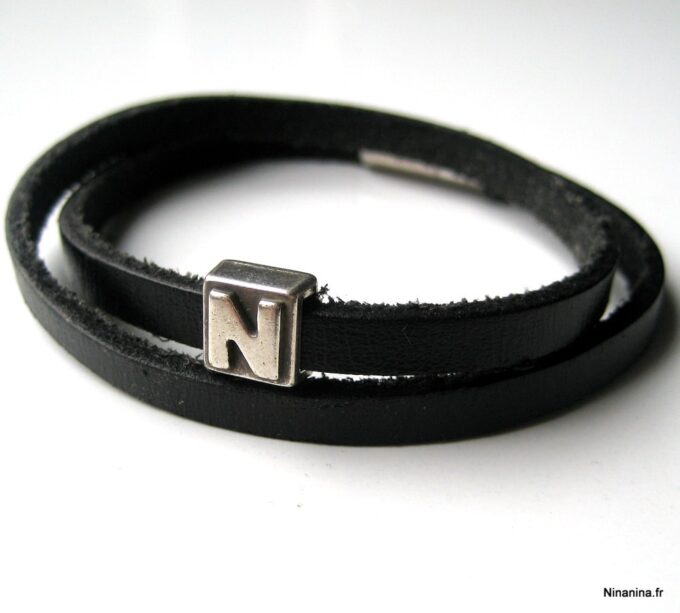 N3453a_bracelet_cuir_et_acier_inoxydable_personnalise