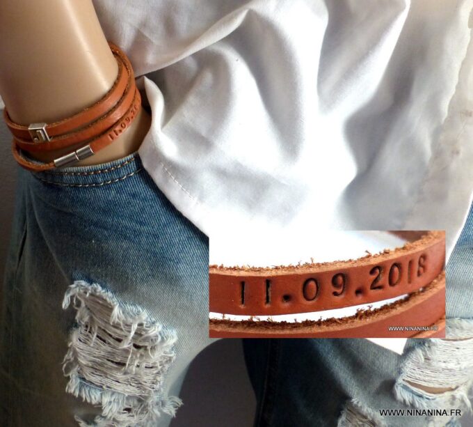 N3454b_Bracelet_cuir_3_tours_lettre_personnalisee_-_Bijoux_Bracelets_en_ligne_Ninanina