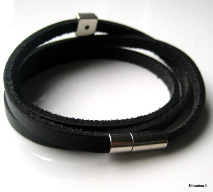 N3454b_bracelet_cuir_et_acier_inoxydable_personnalise