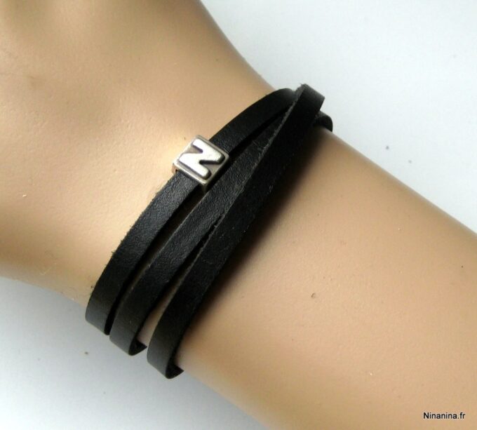 N3454e_bracelet_cuir_et_acier_inoxydable_personnalise