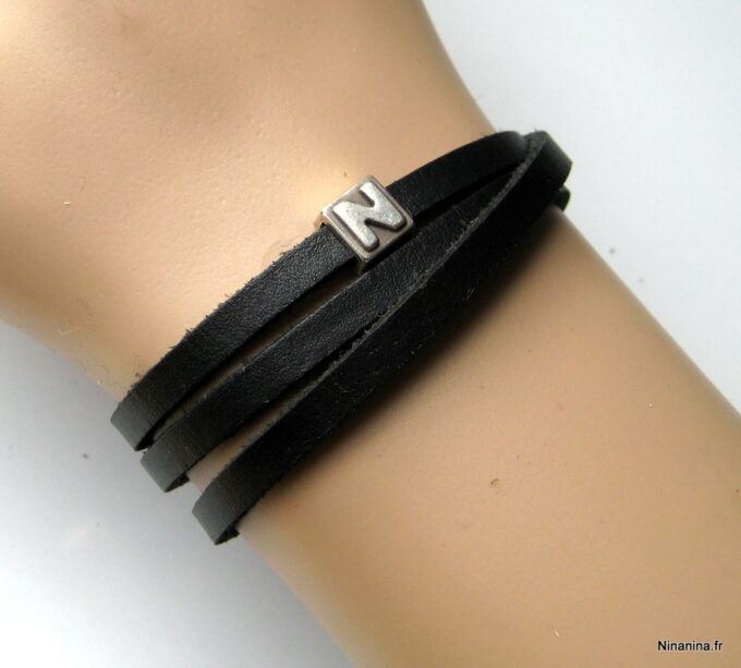 N3454g_bracelet_cuir_et_acier_inoxydable_personnalise