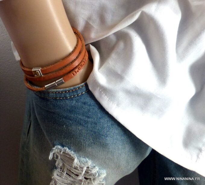 N3454k_Bracelet_cuir_3_tours_lettre_personnalisee_-_Bijoux_Bracelets_en_ligne_Ninanina