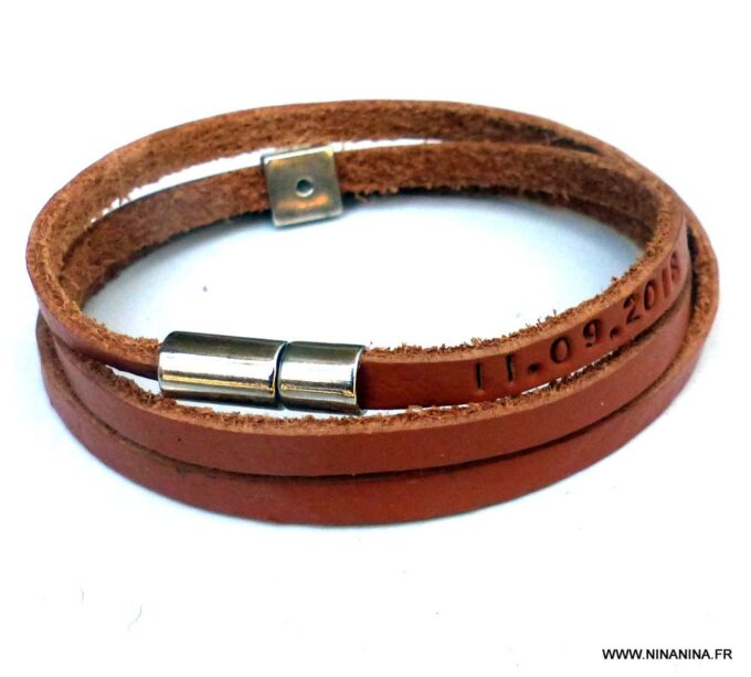 N3454n_Bracelet_cuir_3_tours_lettre_personnalisee_-_Bijoux_Bracelets_en_ligne_Ninanina