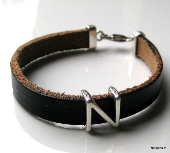 N3455a_bracelet_cuir_et_acier_inoxydable_personnalise