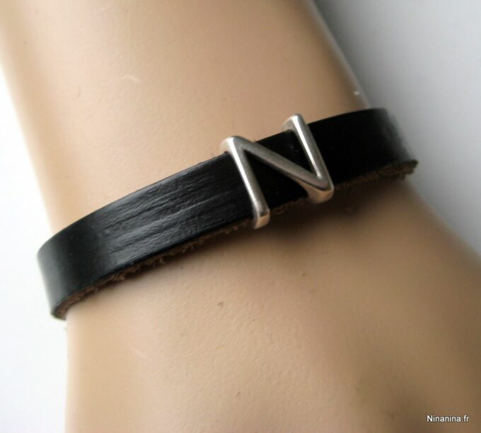 N3455b_bracelet_cuir_et_acier_inoxydable_personnalise