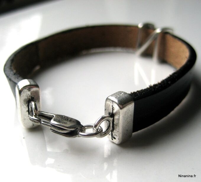 N3455e_bracelet_cuir_et_acier_inoxydable_personnalise