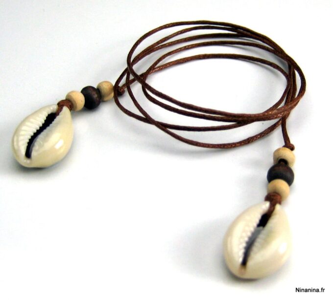 N3478a_bracelet_de_cheville_coton_cire_et_coquillage