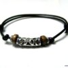 N3502terj_bracelet_homme_cordon_cuir_bois_et_metal_argent