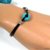 N3509bisi_bracelet_cordon_cuir_argent_massif_et_turquoise