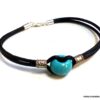N3509c_Bracelet_homme_cordon_cuir_perle_turquoise_argent_massif_NINANINA