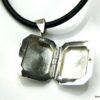 N3521b_collier_cuir_et_porte-photo_argent_massif