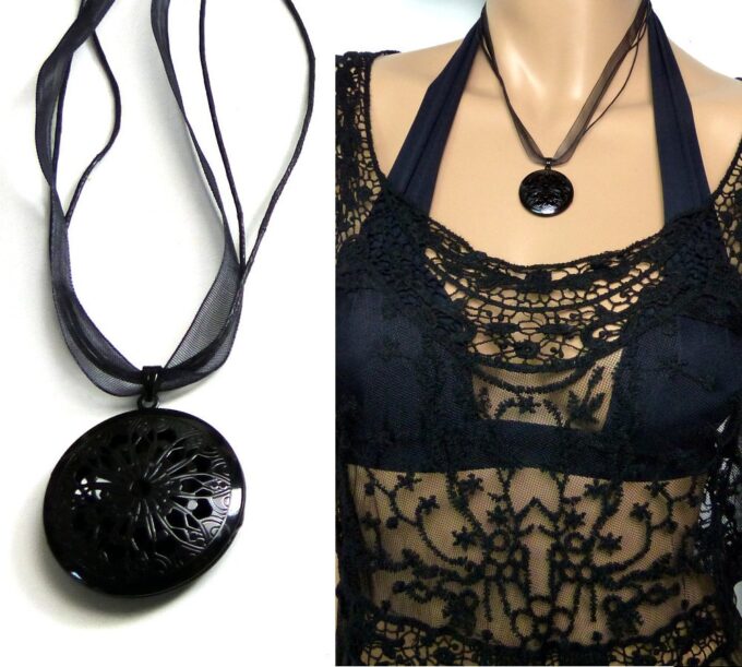 N3537terh_collier_porte-photo_organza_noir