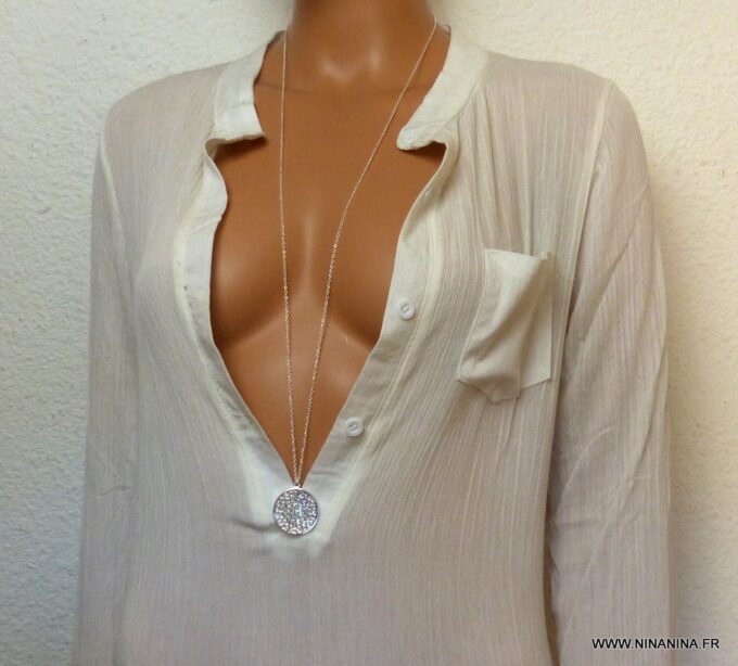 N3547a_Collier_femme_long_sautoir_pendentif_rond_plaque_argent_NINANINA