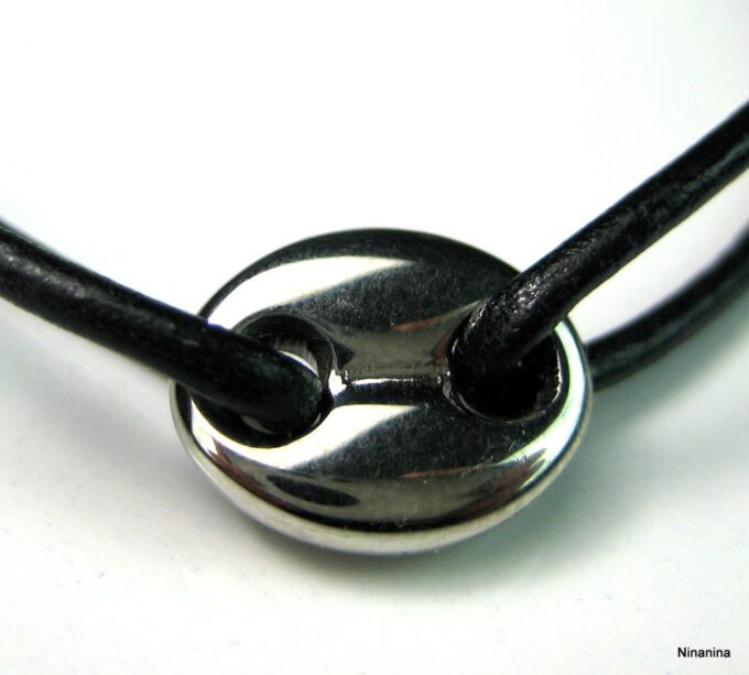 N3558a_bracelet_cordon_cuir_et_grain_de_cafe_acier