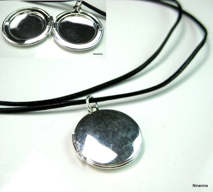 N3574a_collier_cordon_porte-photo_plaque_argent