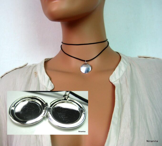 N3574c_collier_cordon_porte-photo_plaque_argent