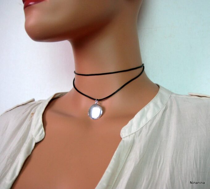 N3574g_collier_cordon_porte-photo_plaque_argent