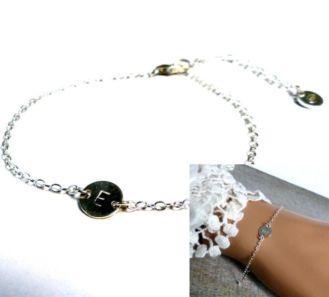 N3583terf_Bracelet_femme_argent_massif_personnalise_lettre_gravee