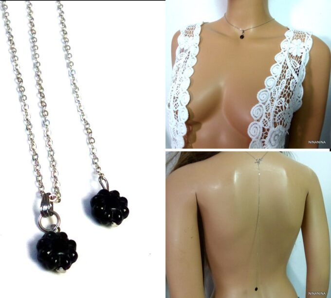 N3607bis_collier_de_dos_metal_argent_et_perles_fleurs_noires