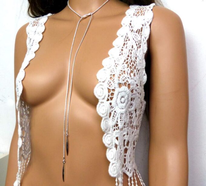 N3637terc_collier_long_maille_serpent_plaque_argent