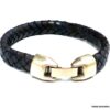 N3640_Bracelet_homme_cuir_tresse_bleu_gris_-_Bijoux_Bracelets_en_ligne_Ninanina