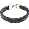 N3640a_Bracelet_homme_cuir_tresse_bleu_gris_-_Bijoux_Bracelets_en_ligne_Ninanina