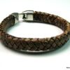 N3640b_bracelet_cuir_tresse_et_metal_argent