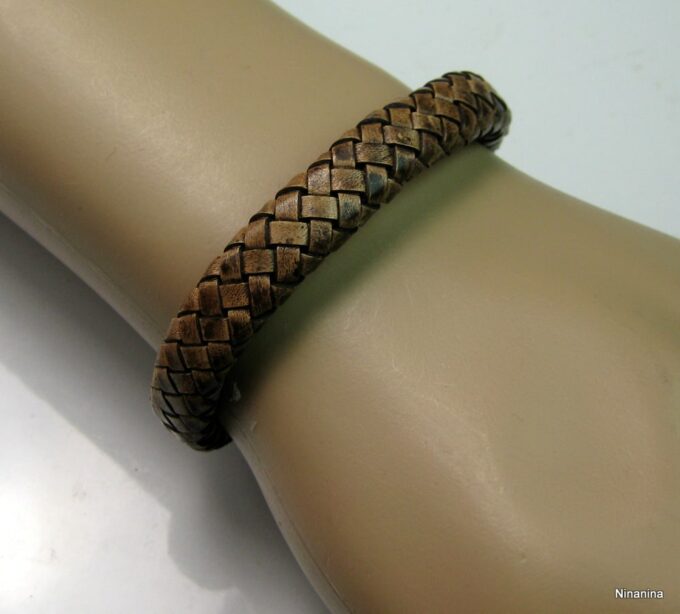 N3640d_bracelet_cuir_tresse_et_metal_argent