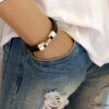 N3640e_Bracelet_homme_cuir_tresse_bleu_gris_-_Bijoux_Bracelets_en_ligne_Ninanina