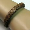 N3640f_bracelet_cuir_tresse_et_metal_argent