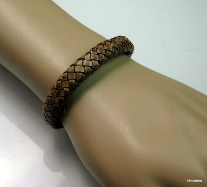 N3640i_bracelet_cuir_tresse_et_metal_argent