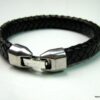 N3640k_bracelet_cuir_tresse_et_metal_argent